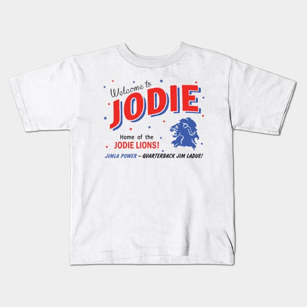 Jodie - 11/22/63 - Home of the Lions Kids T-Shirt by olivergraham